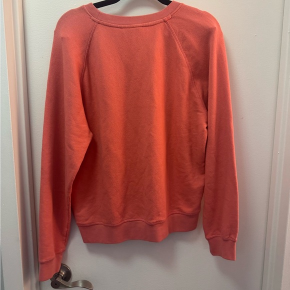 NWT Sporty & Rich Serif Logo Soft Crewneck Sweatshirt | Women’s Casual Pullover - Picture 6 of 9